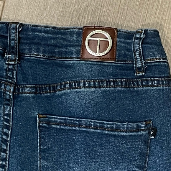 Tahari Chloe Fit Solution Skinny Blue Jeans Denim 27” inseam 8/29 - Picture 2 of 7